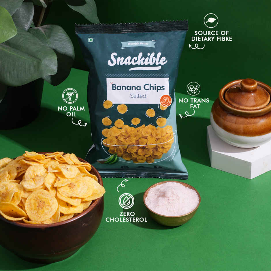 Snackible Salted Banana chips