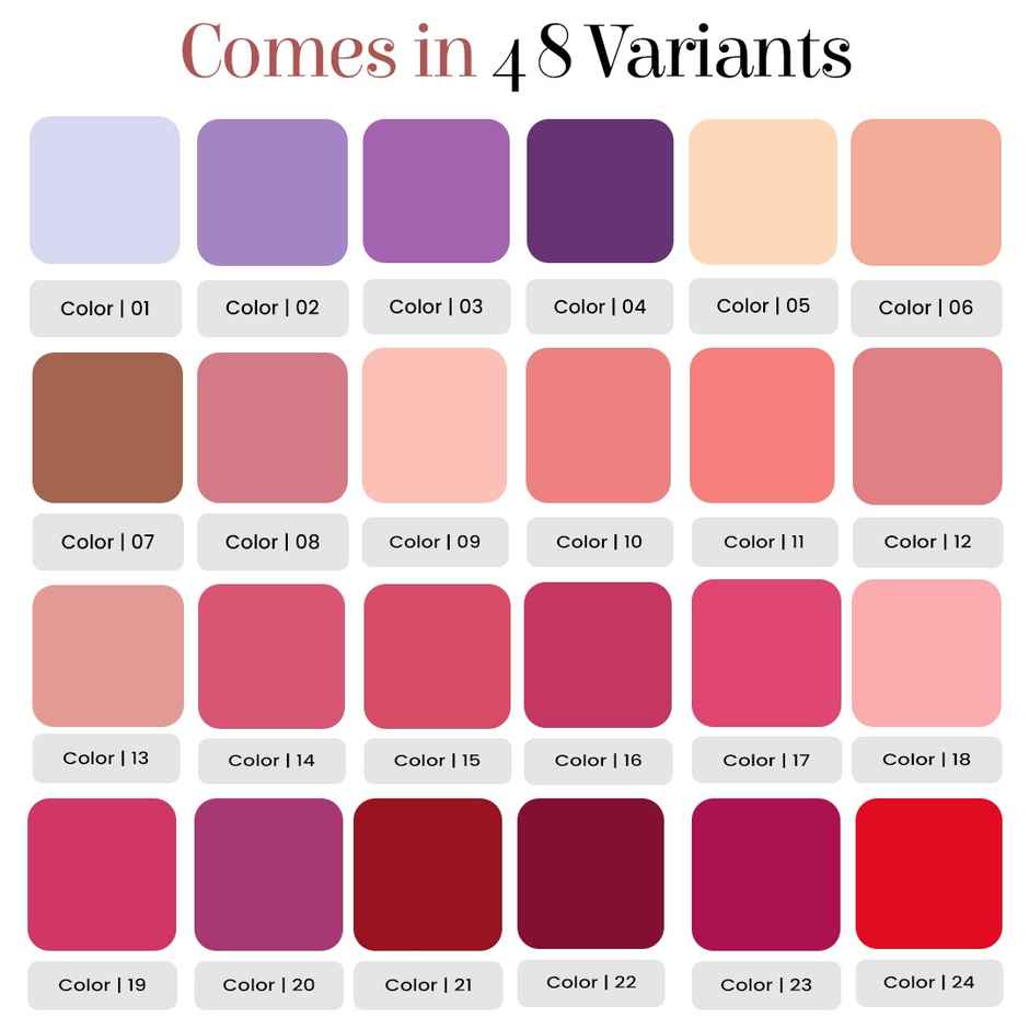 MARS Cosmetics Euro Nail Lacquer Shade-07 | Long-Lasting Color