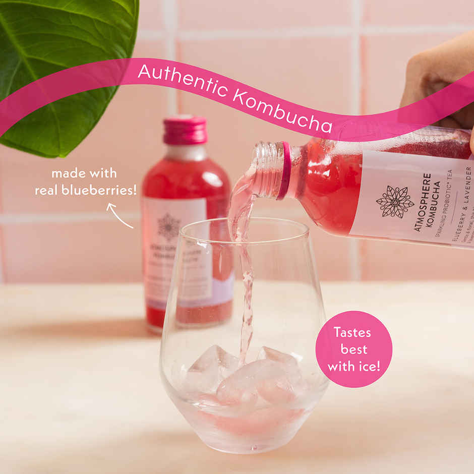 ATMOSPHERE STUDIO Blueberry Lavender Kombucha