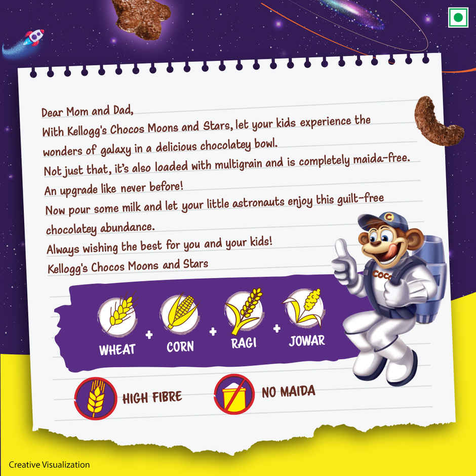 Kellogg's Multigrain Chocos Moons & Stars