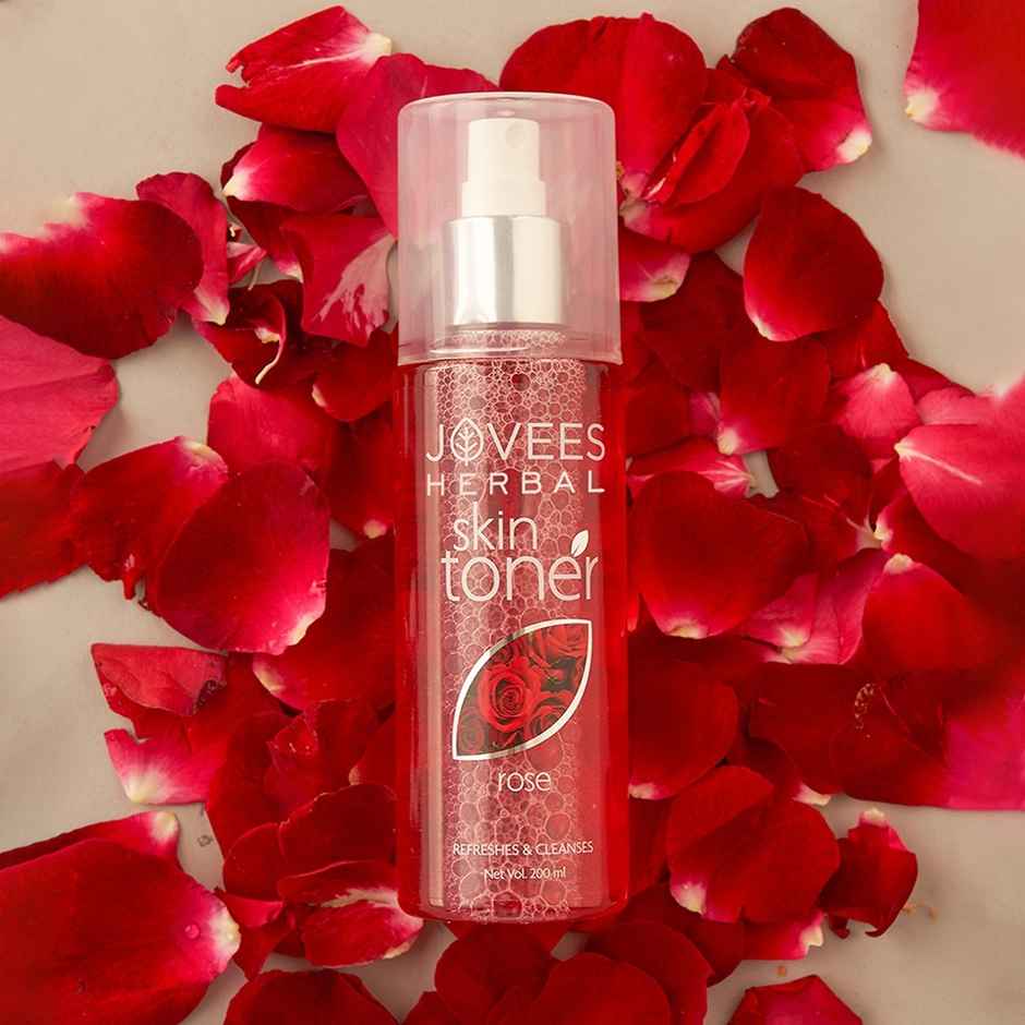 Jovees Herbal Rose Skin Toner | Tightens Pores | For Normal To Dry Skin