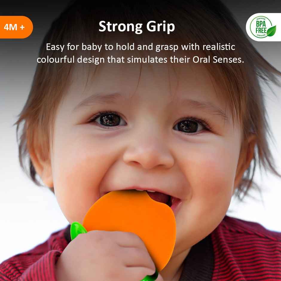 Ratna's Baby Fruit Teether | Apple | Assorted