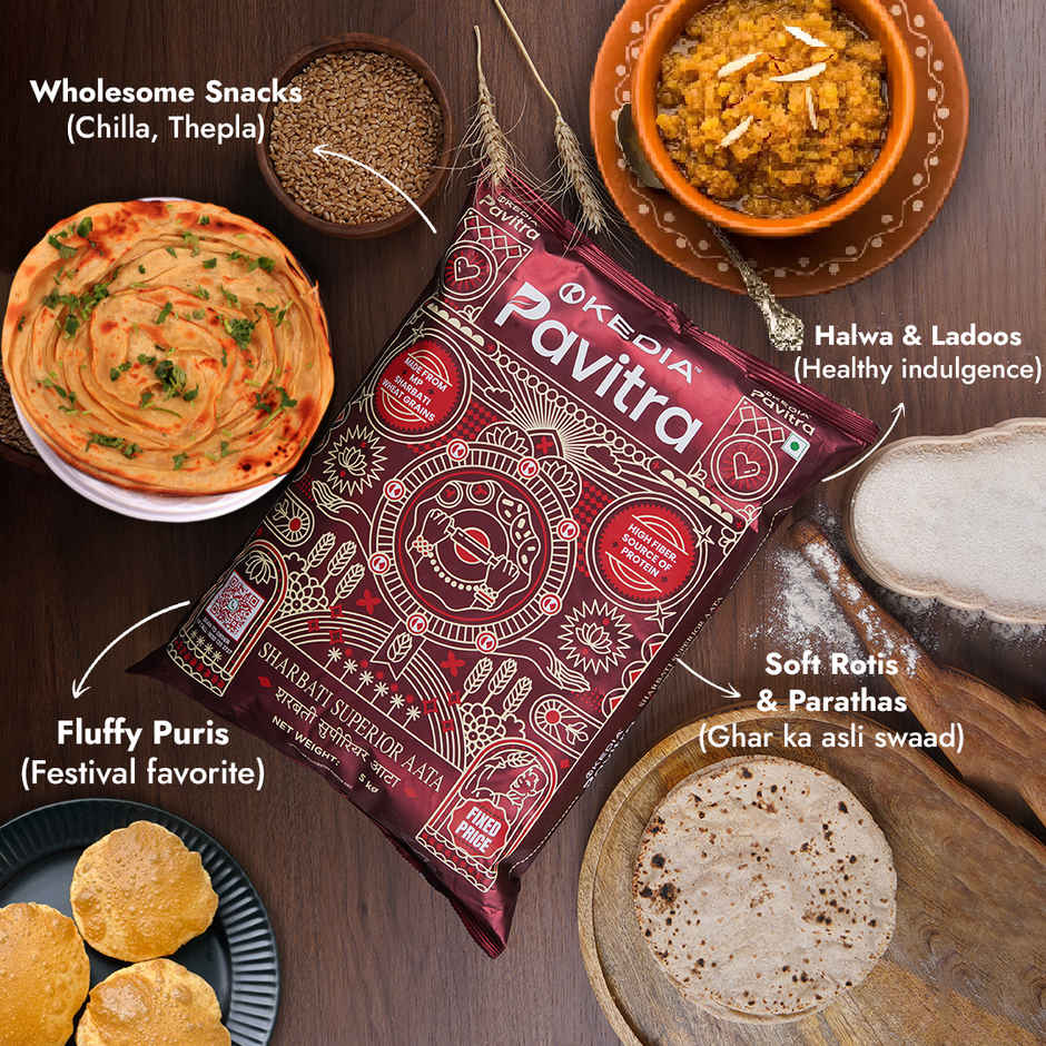 Kedia Pavitra Sharbati Superior Aata