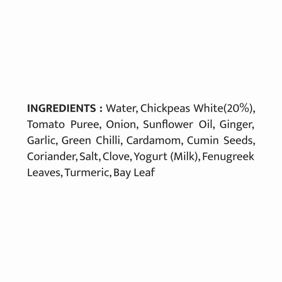 Spice Nest Pindi Chole Ready To Eat