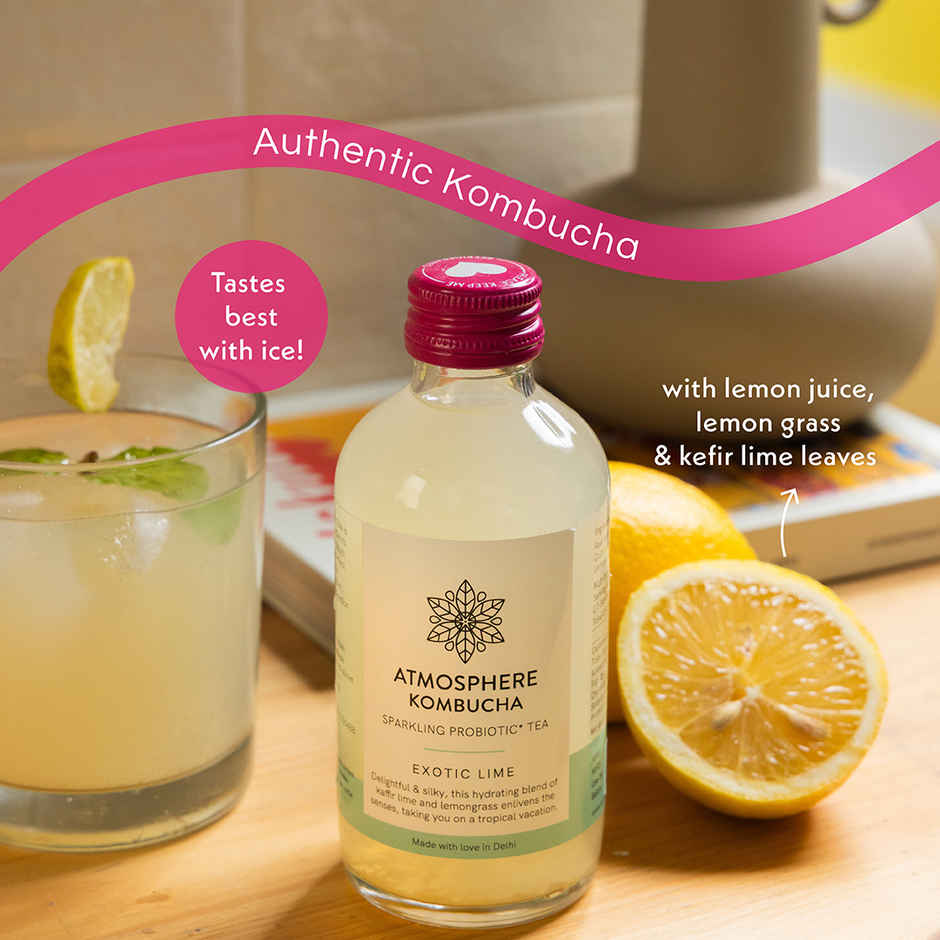 ATMOSPHERE STUDIO Exotic Lime Kombucha