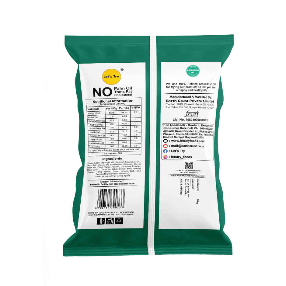 Let's Try Pudina Wafers