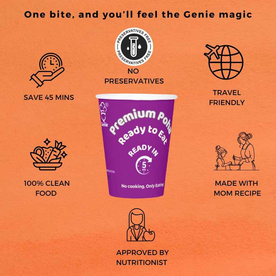 Genie Premium Poha | Ready to Eat