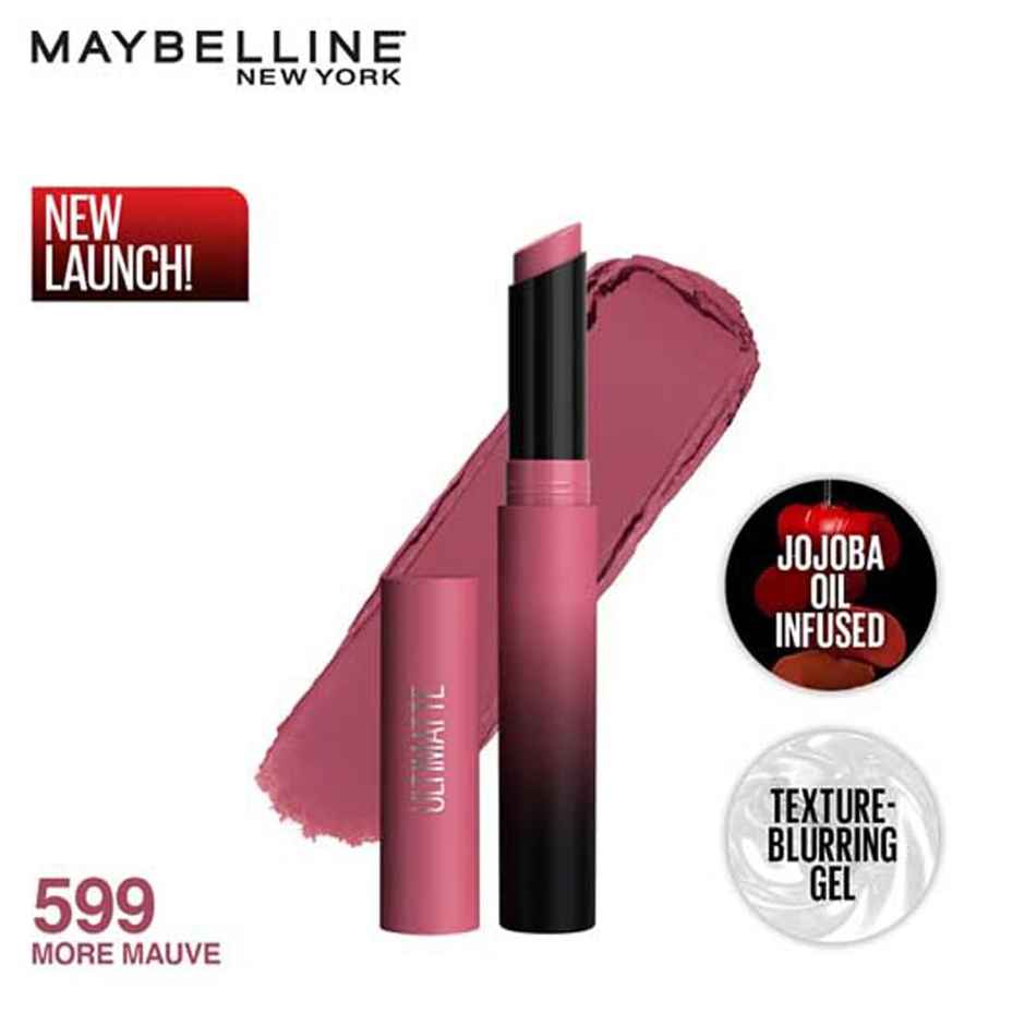 Maybelline New York CSULS599 Lipstick | More Mauve | Long Lasting