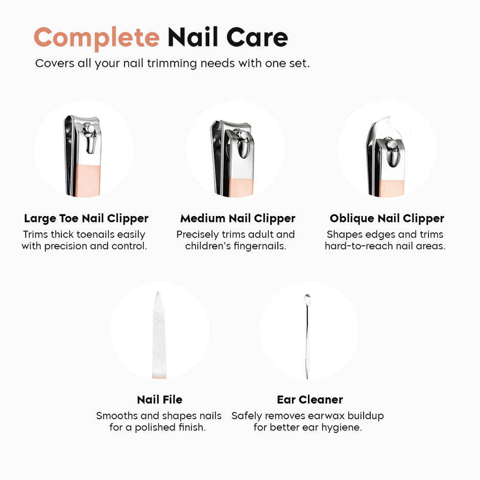 Gleva Manicure & Pedicure Tool Kit