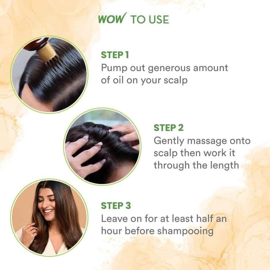 Wow Skin Science Rosemary With Biotin Hair Oil