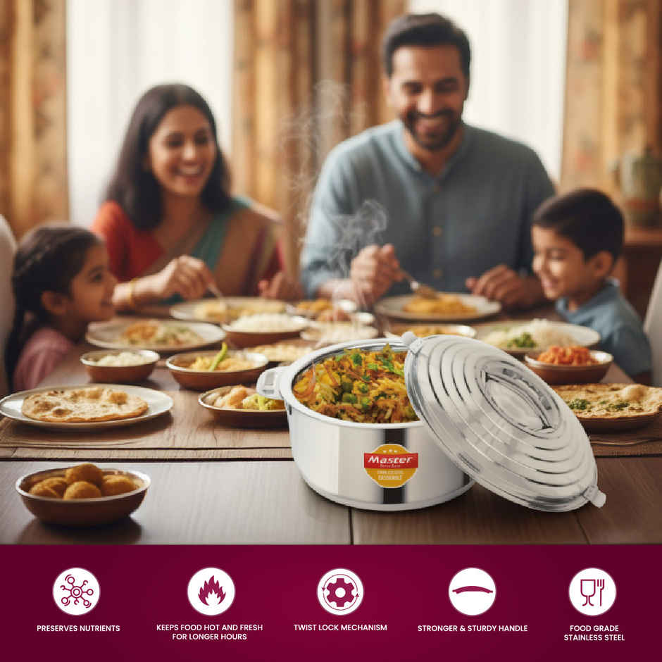 Master Hotstar Stainless Steel Casserole 1.5L