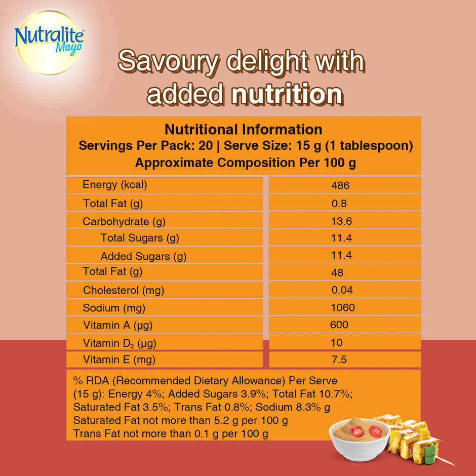 Nutralite Tandoori Eggless Mayonnaise