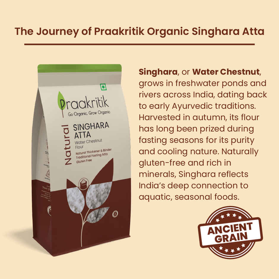 Praakritik Natural Singhara Atta