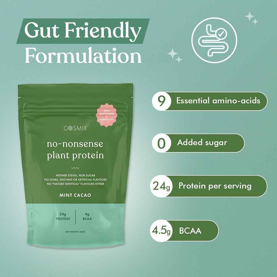 Cosmix No Nonsense Plant Protein Mint Cacao Sachet