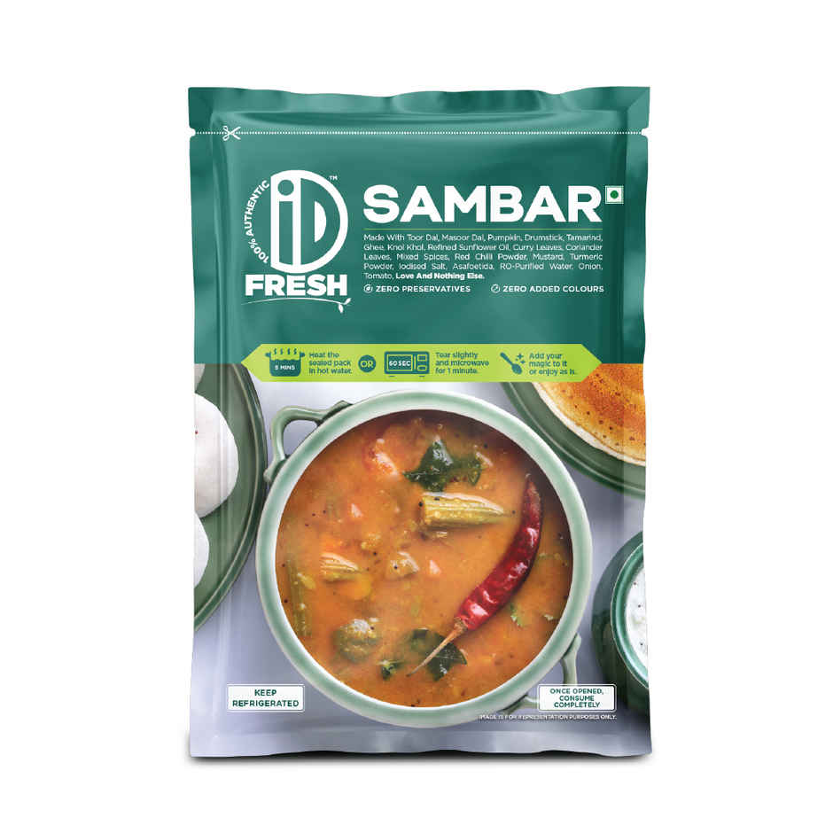 iD Fresh Liquid Sambar (Heat & Eat)