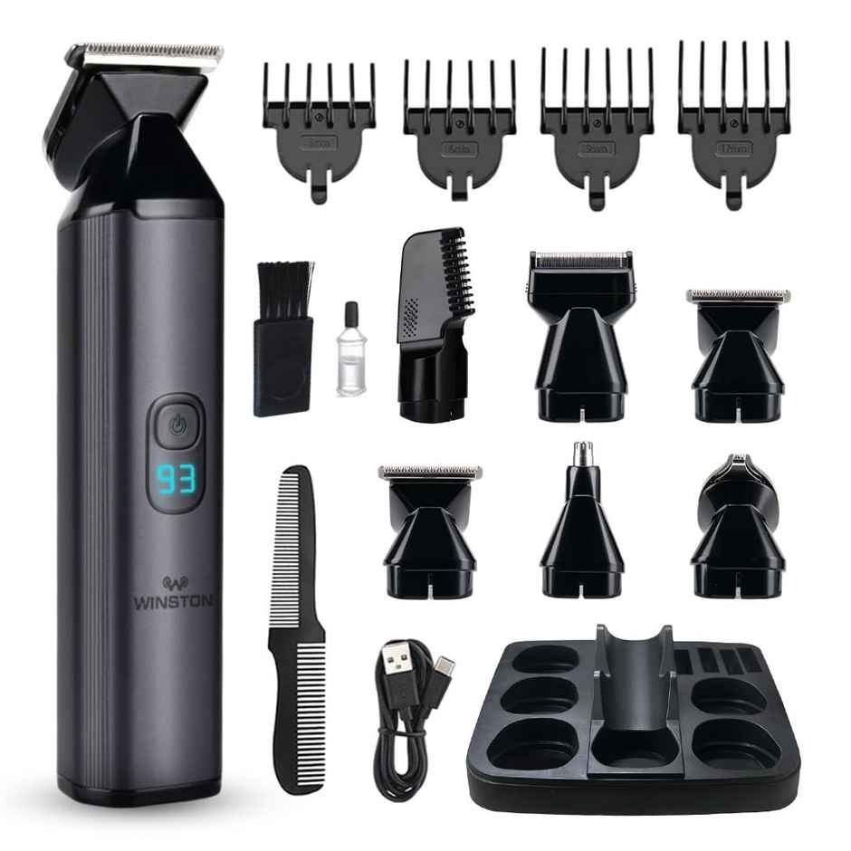 Winston 6 In 1 Full Body Trimmer For Men - Groom 360, Multigrooming Kit