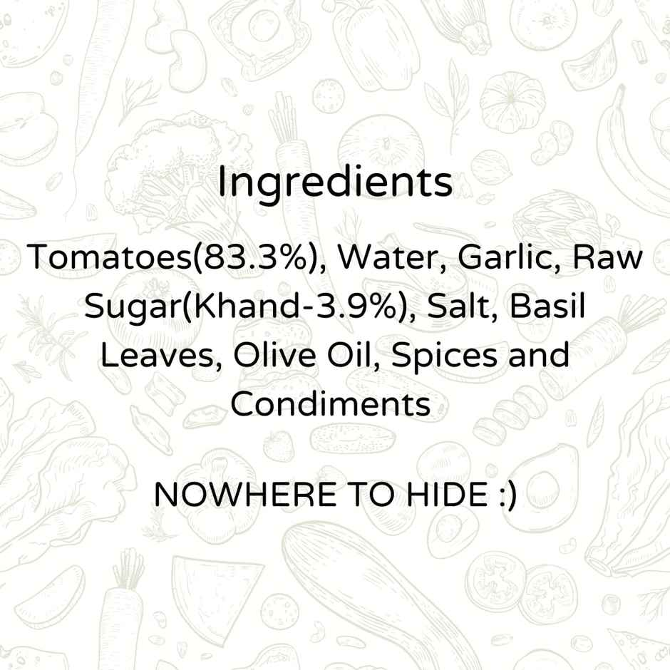 The Gourmet Jar Basil Pasta Sauce