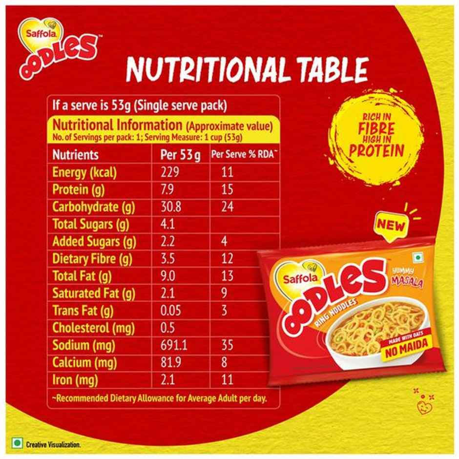 Saffola Oodles Instant Noodles Masala