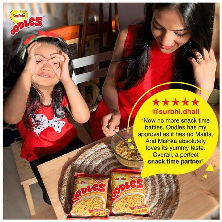 Saffola Oodles Instant Noodles Masala