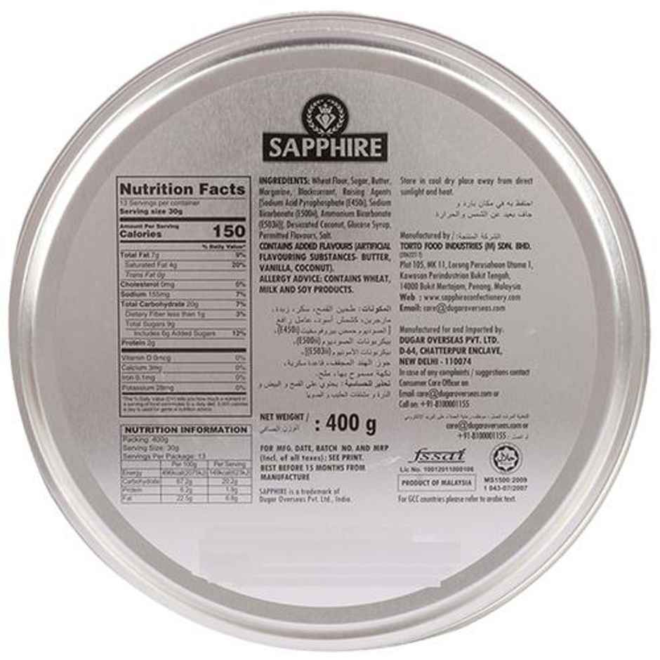 Sapphire Butter Cookies Gold Collection