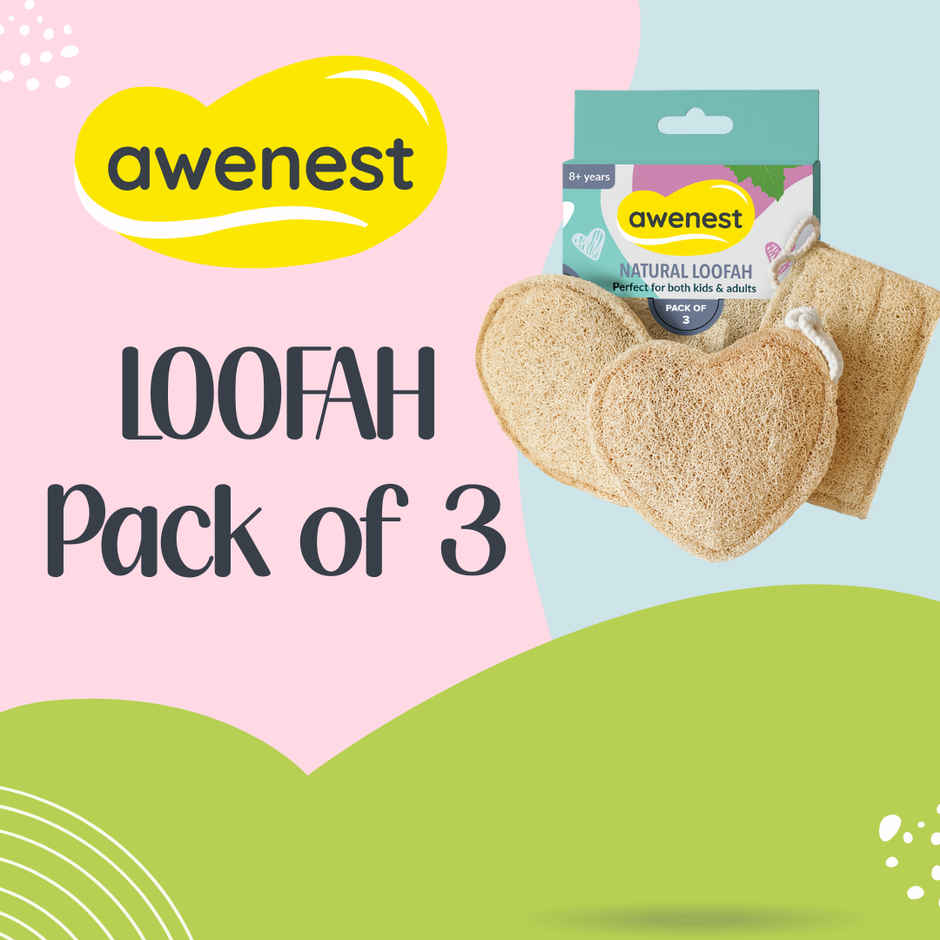 Awenest Natural Exfoliating Loofah