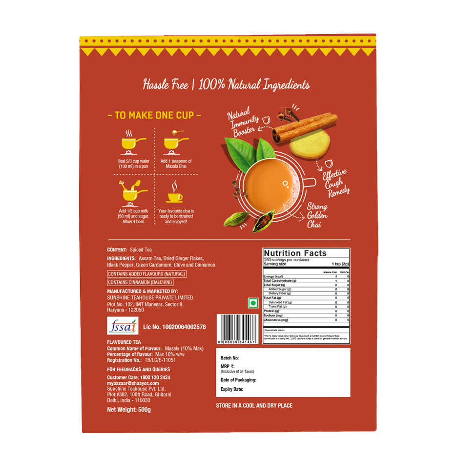 Chaayos Desi Masala Tea