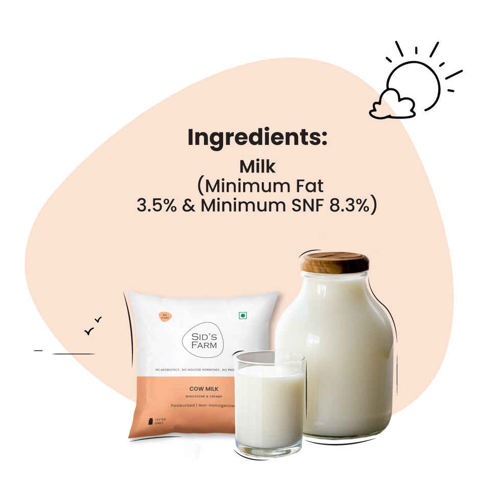 Sid's Farm Cow Fresh Milk