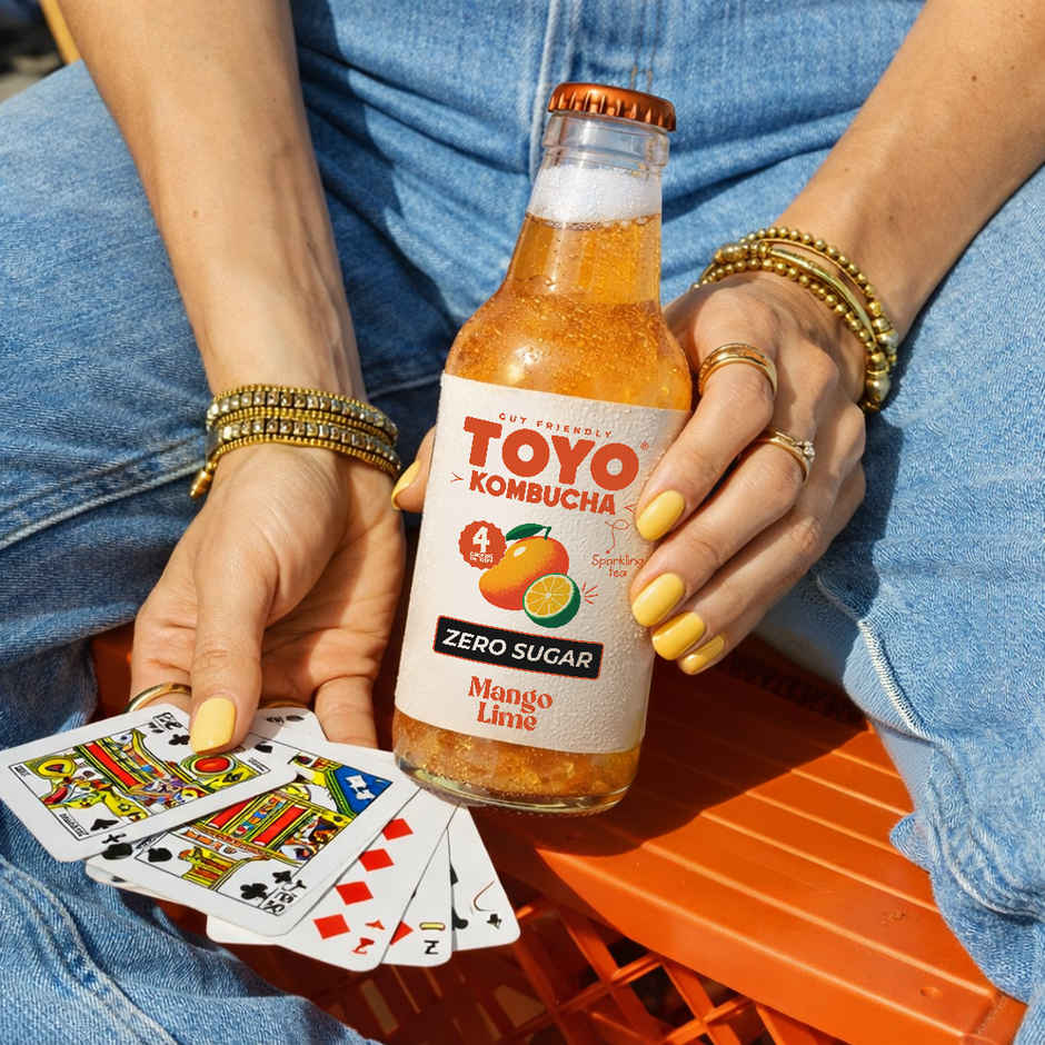 Toyo Kombucha Zero Sugar Mango Lime