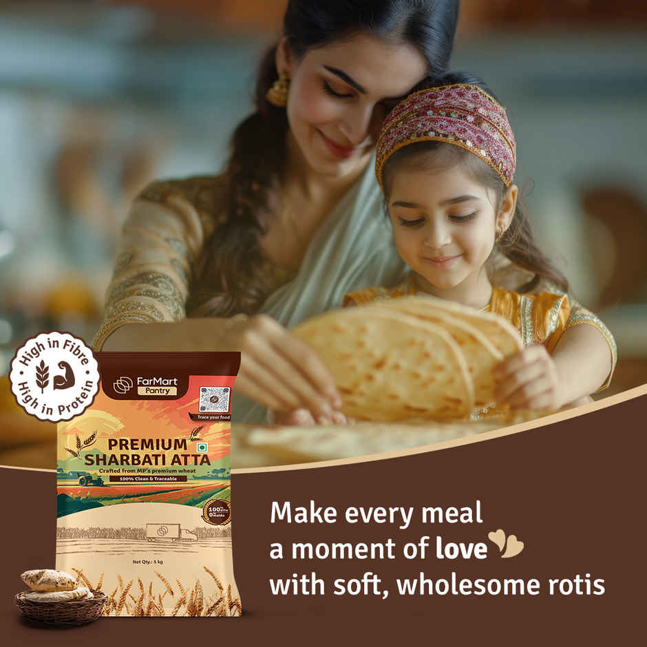 FarMart Pantry Premium Sharbati Atta