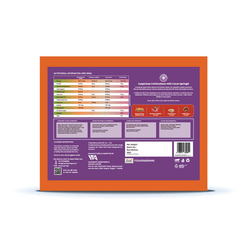 Cacao Springs Golden Indulgence Chocolate Box