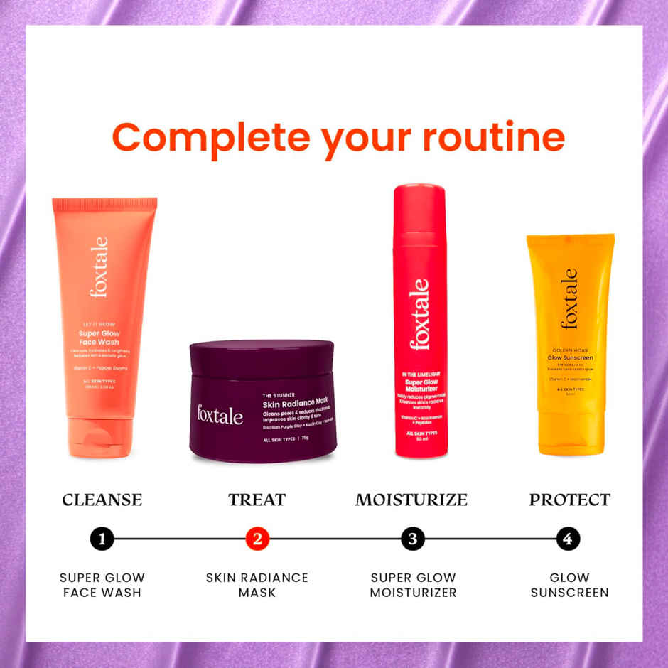 Foxtale Skin Radiance Face Mask for Detan