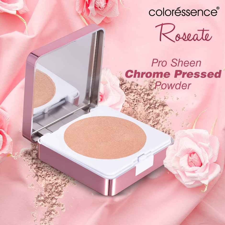 Coloressence Roseate Metallic HighlighterPressed Face Illuminator Powder | Golden Ash
