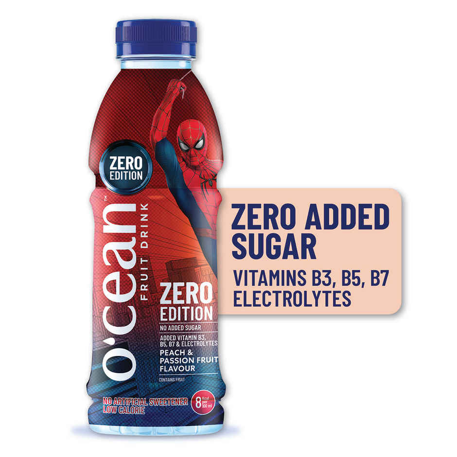 O'cean Fruit Water Zero Peach & Passion Vitamin & Electrolyte Hydration