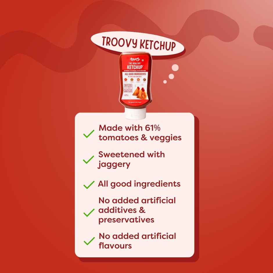 Troovy Healthy Tomato Sauce (Chemical-Free)