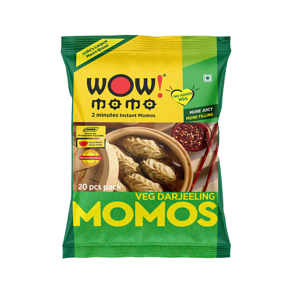 Wow! Veg Darjeeling Momos | Ready to Cook Snack