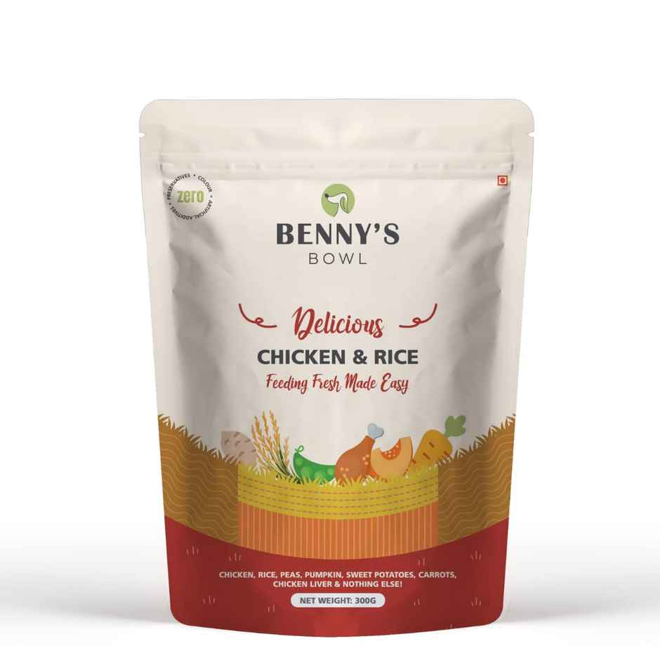 Benny's Bowl Fresh & Wet Dog Food - Chicken & Rice