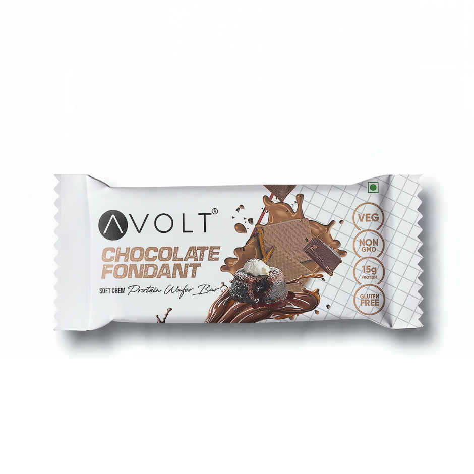 Avolt Chocolate Fondant 15g Protein Wafer Bar