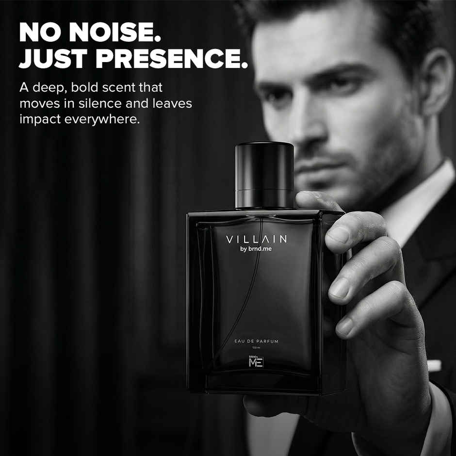 VILLAIN Classic Perfume for Men | Woody & Floral EDP | Long Lasting