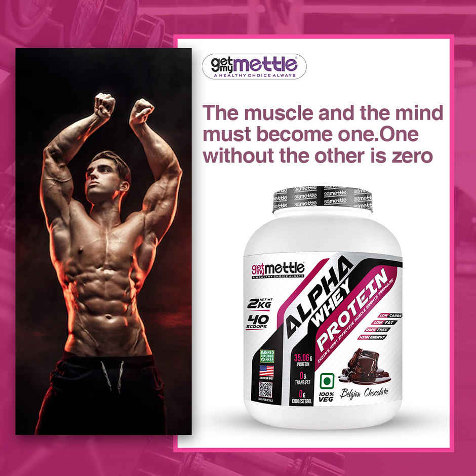 Getmymettle Alpha Whey Protein (Vanilla Desire)
