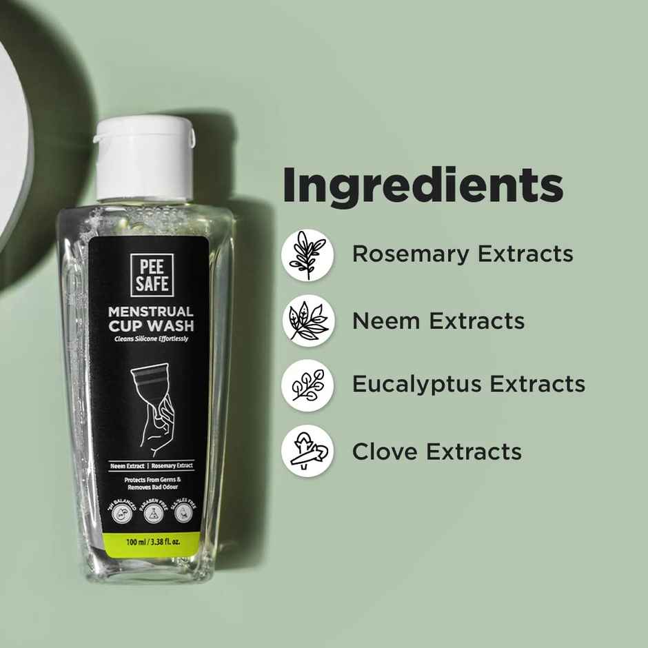 Pee Safe Menstrual Cup Wash