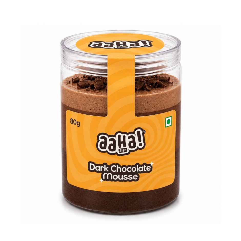 Aaha Dark Chocolate Mousse | Rich Cocoa Layers | Sweet Treat
