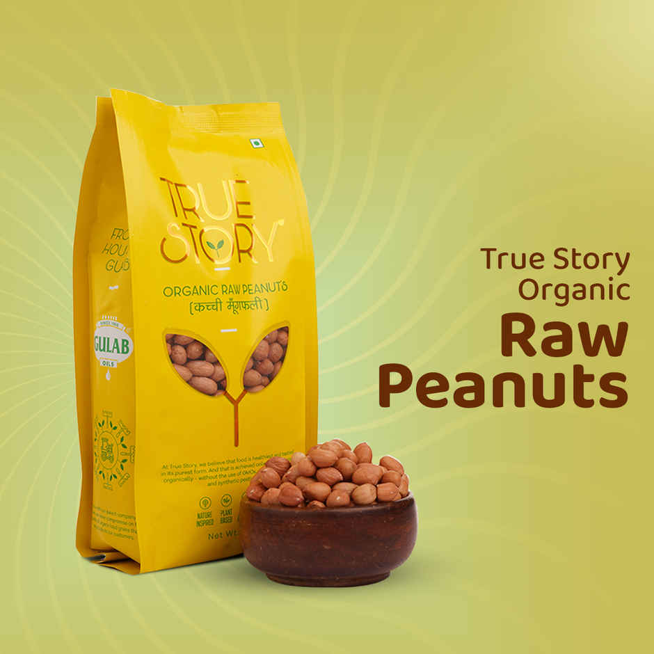 True Story Organic Raw Peanuts