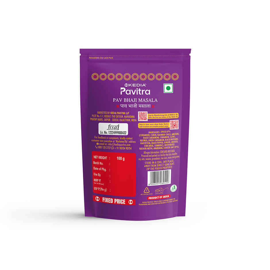 Kedia Pavitra Pav Bhaji Masala