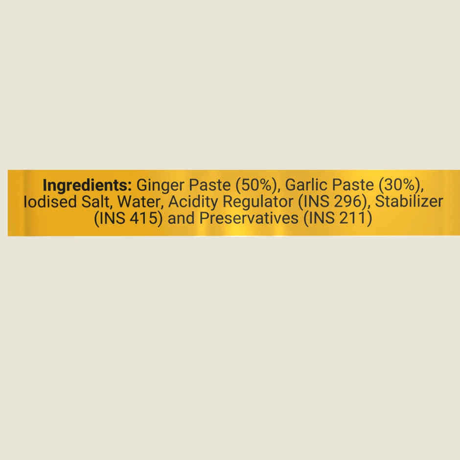Zoff Ginger-Garlic Paste