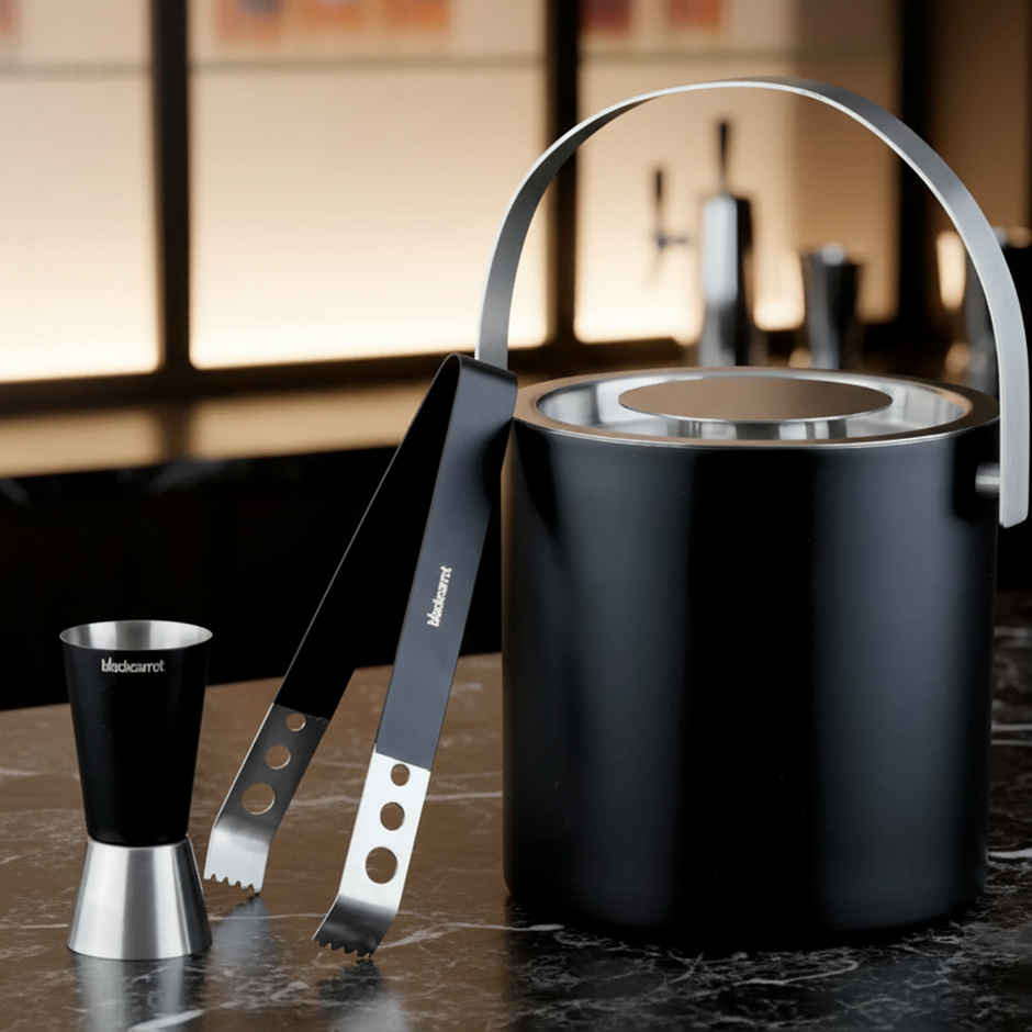 Blackcarrot Black Bar Set | 304 Food Grade Stainless Steel