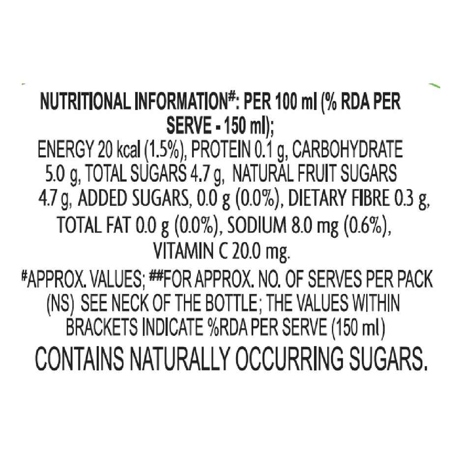 B Natural No Added Sugar Mixed Fruit Juice