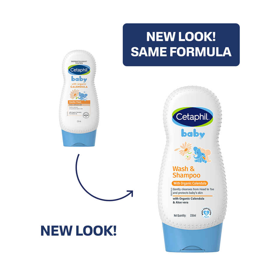 Cetaphil Baby Wash & Shampoo with Organic Calendula