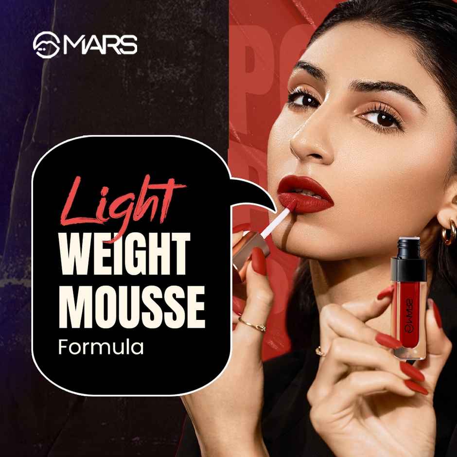 MARS Cosmetics Popstar Lipstick For Women | 02-Rock On