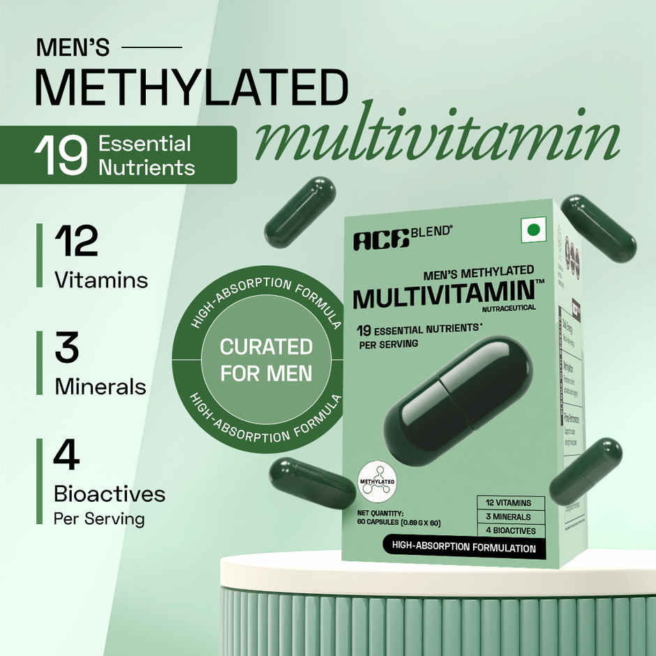 Ace Blend Methylated Multivitamin for Men