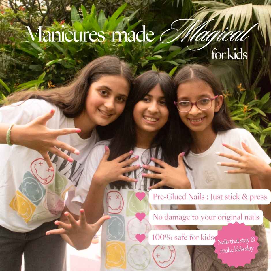 Polish Me Pretty Kids Stick On Nails Pixie